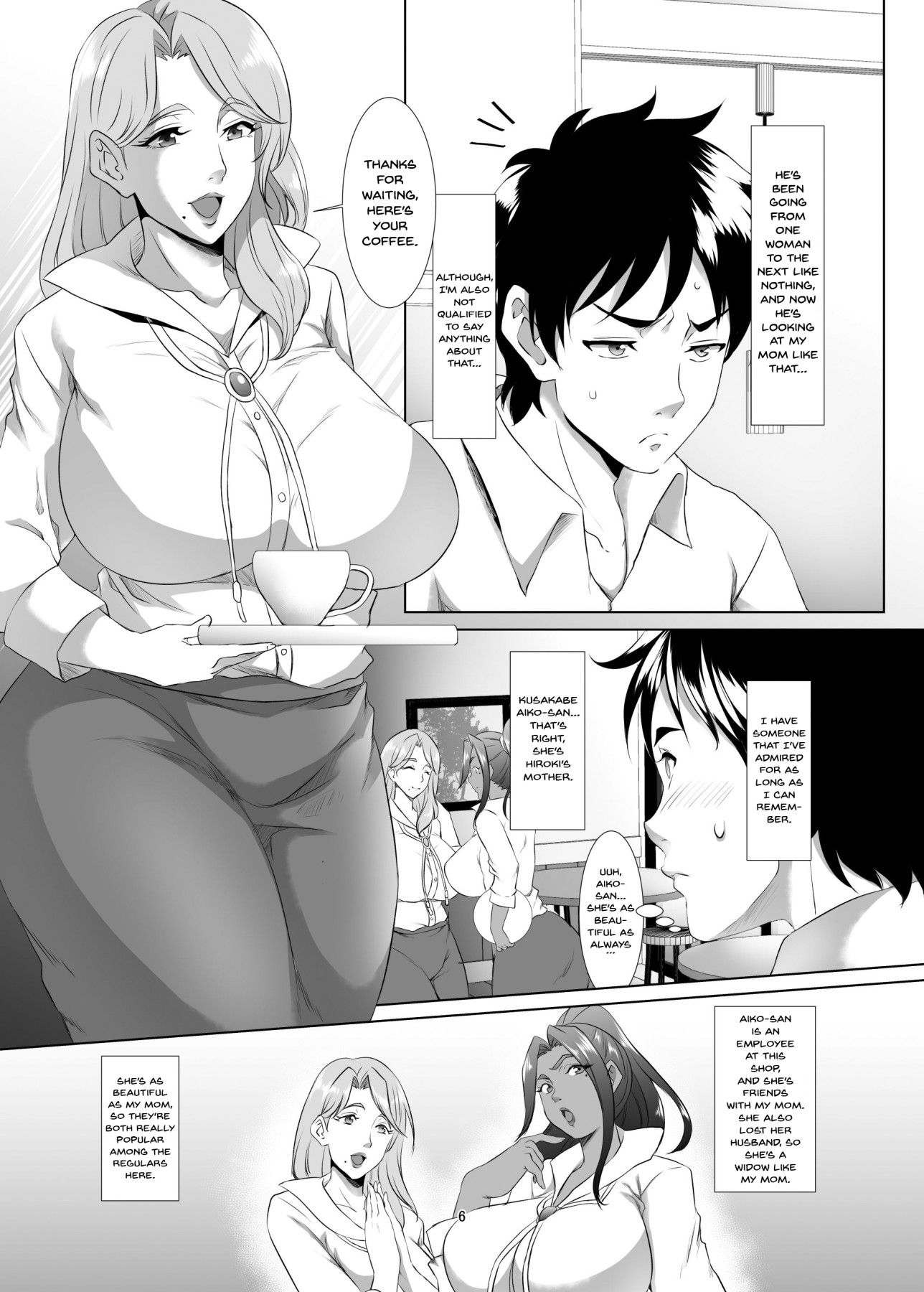 Hentai Manga Comic-Your Mom's A Pretty Good Woman, Huh? Ch.1-Read-5